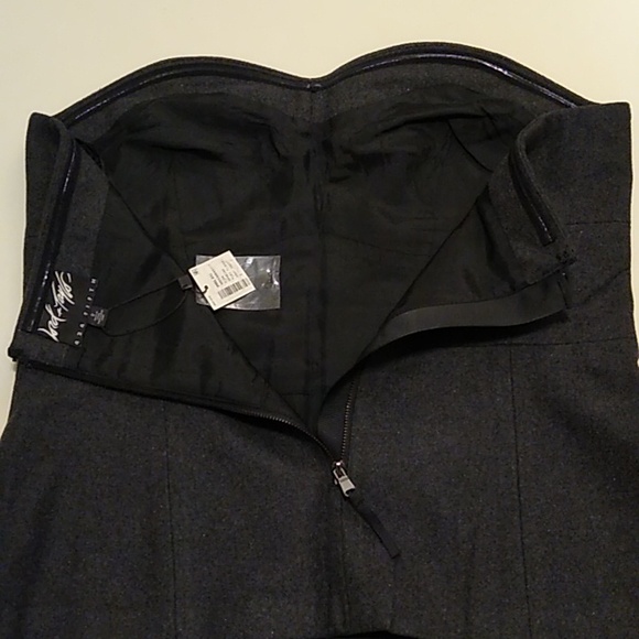 Lord & Taylor strapless top bustier style in 50% wool blend - Picture 6 of 14